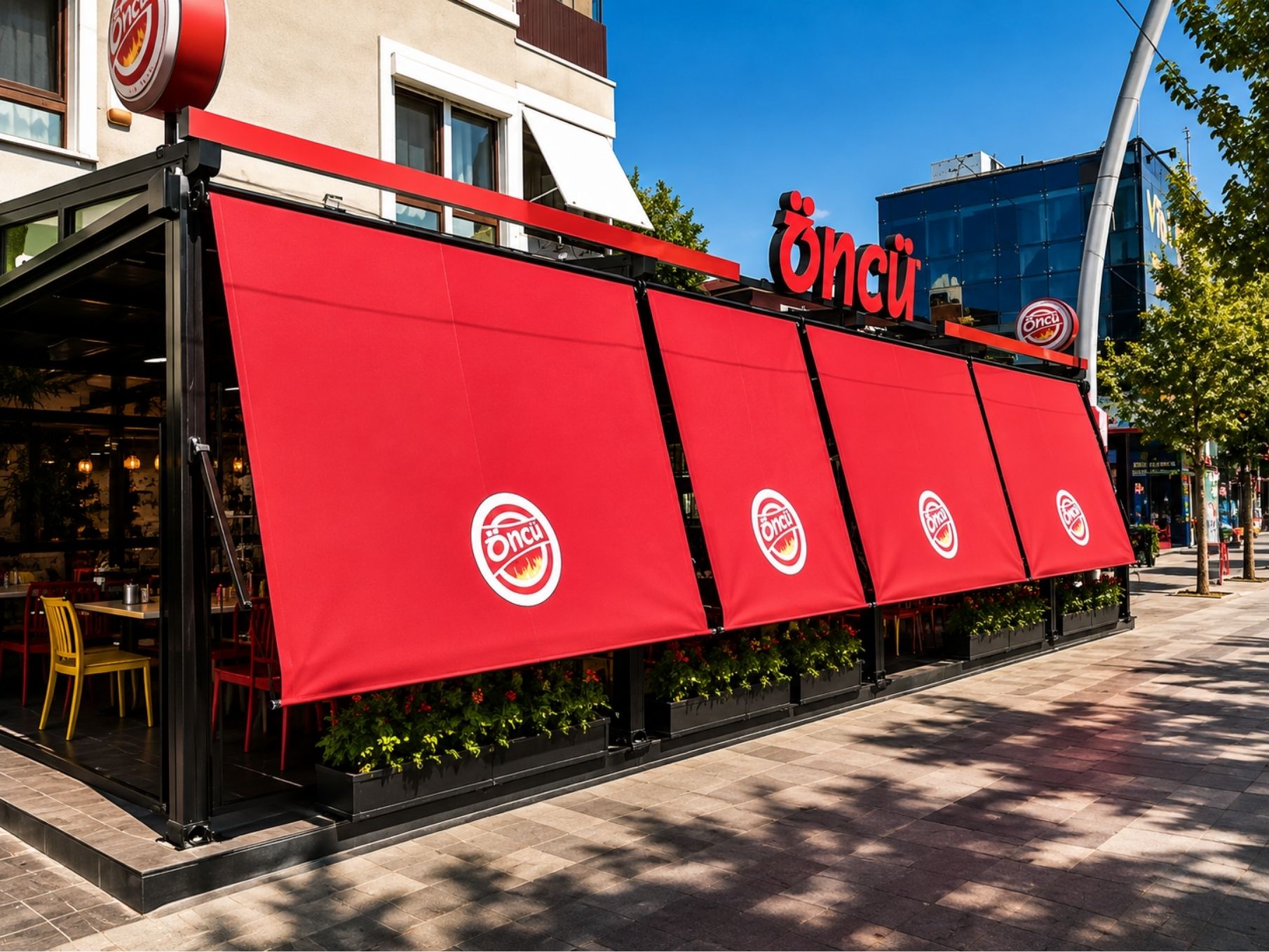 Kafe restoran Wintend sistemi